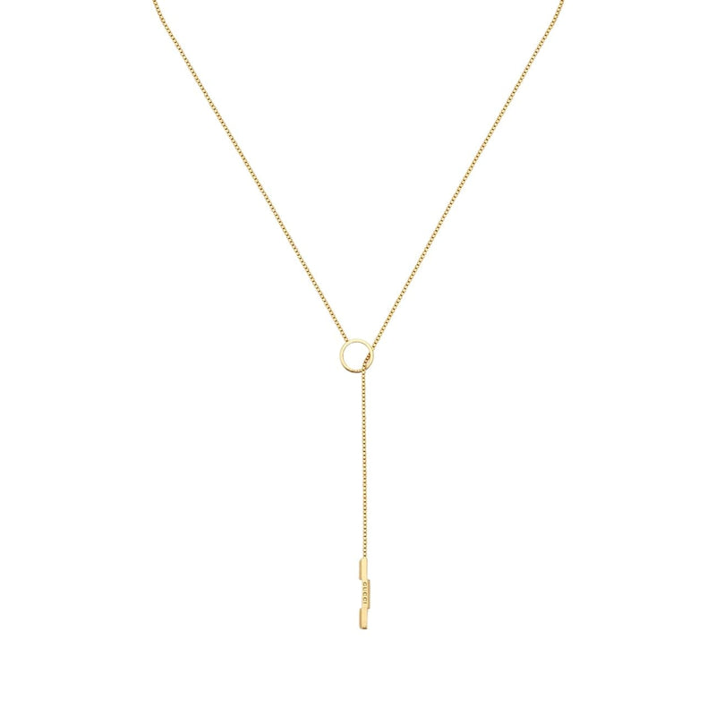 Gucci Jewelry - Link To Love Lariat 18K Yellow Gold Necklace | Manfredi Jewels