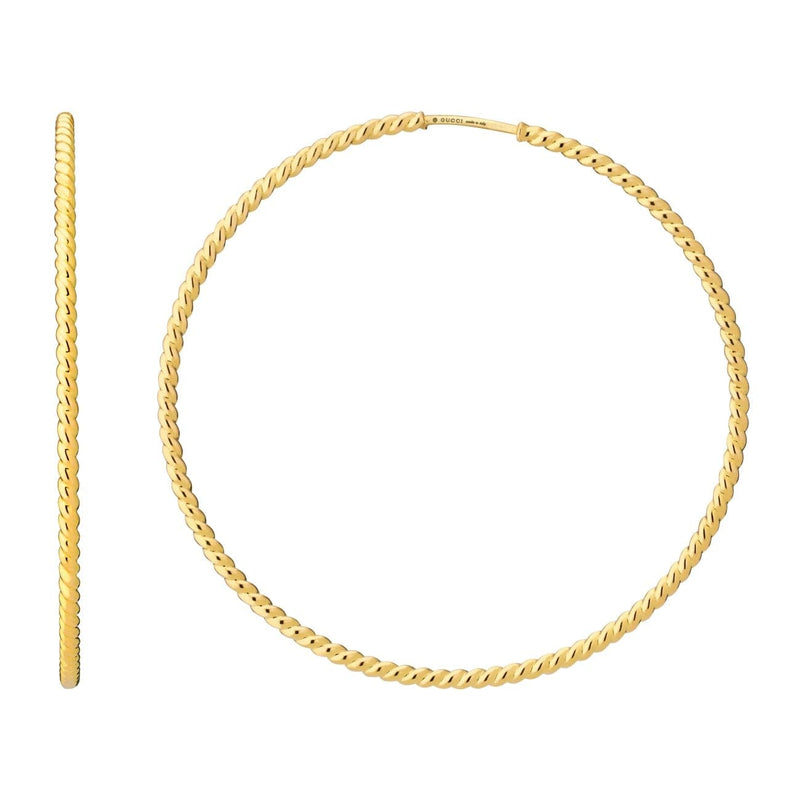 Gucci Jewelry - Round 60MM Hoops Earrings | Manfredi Jewels