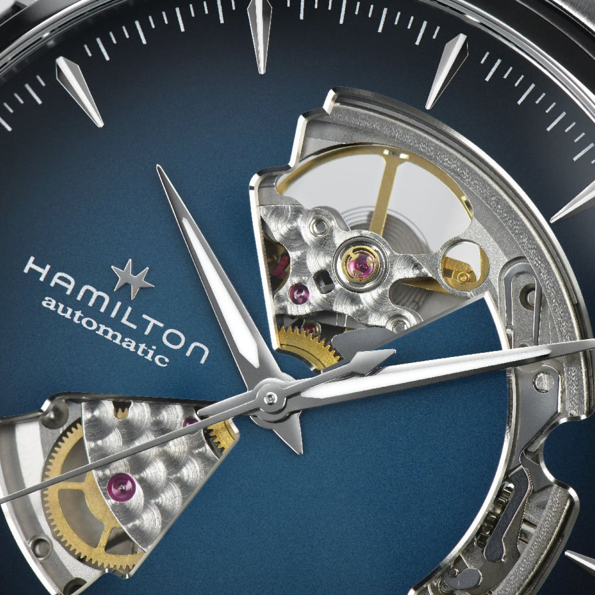 Hamilton Watches - JAZZMASTER OPEN HEART AUTO | Manfredi Jewels