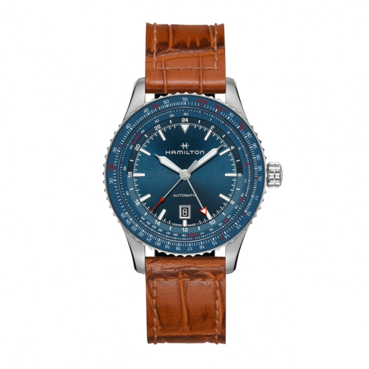 Hamilton Watches - Khaki Aviation Converter Auto GMT | Manfredi Jewels