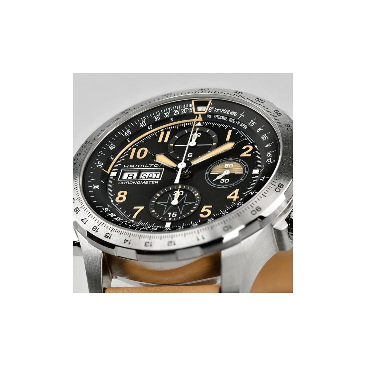 Hamilton Watches - KHAKI AVIATION X-WIND DAY DATE AUTO CHRONO | Manfredi Jewels