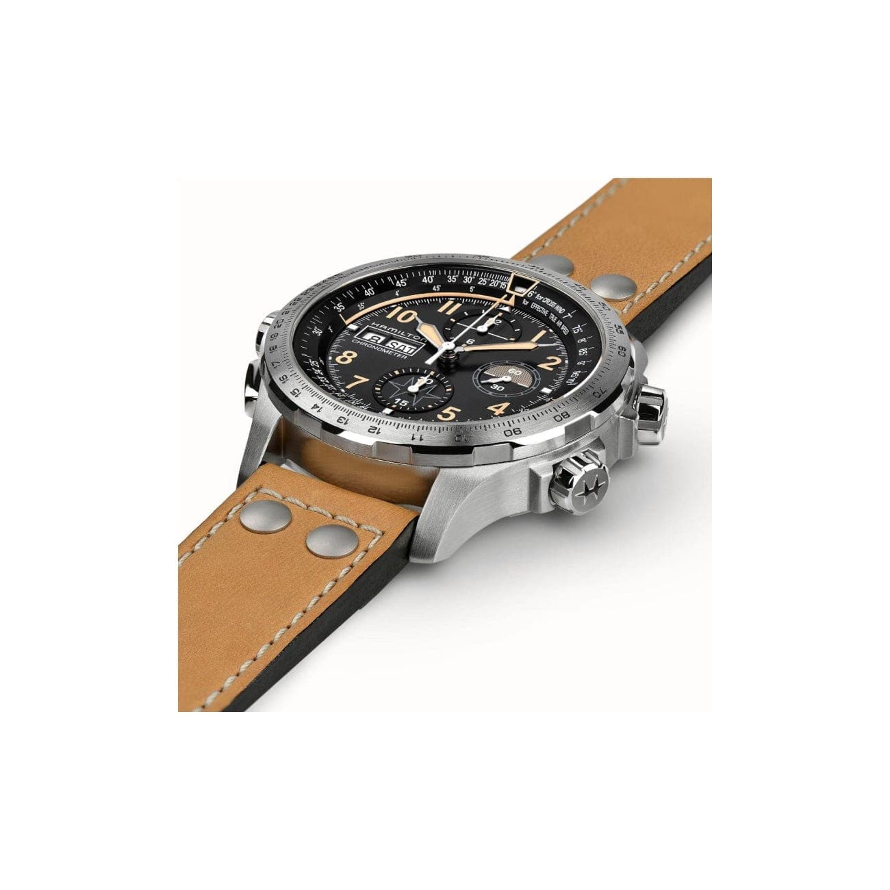 Hamilton Khaki Aviation X - wind Day Date Auto Chrono