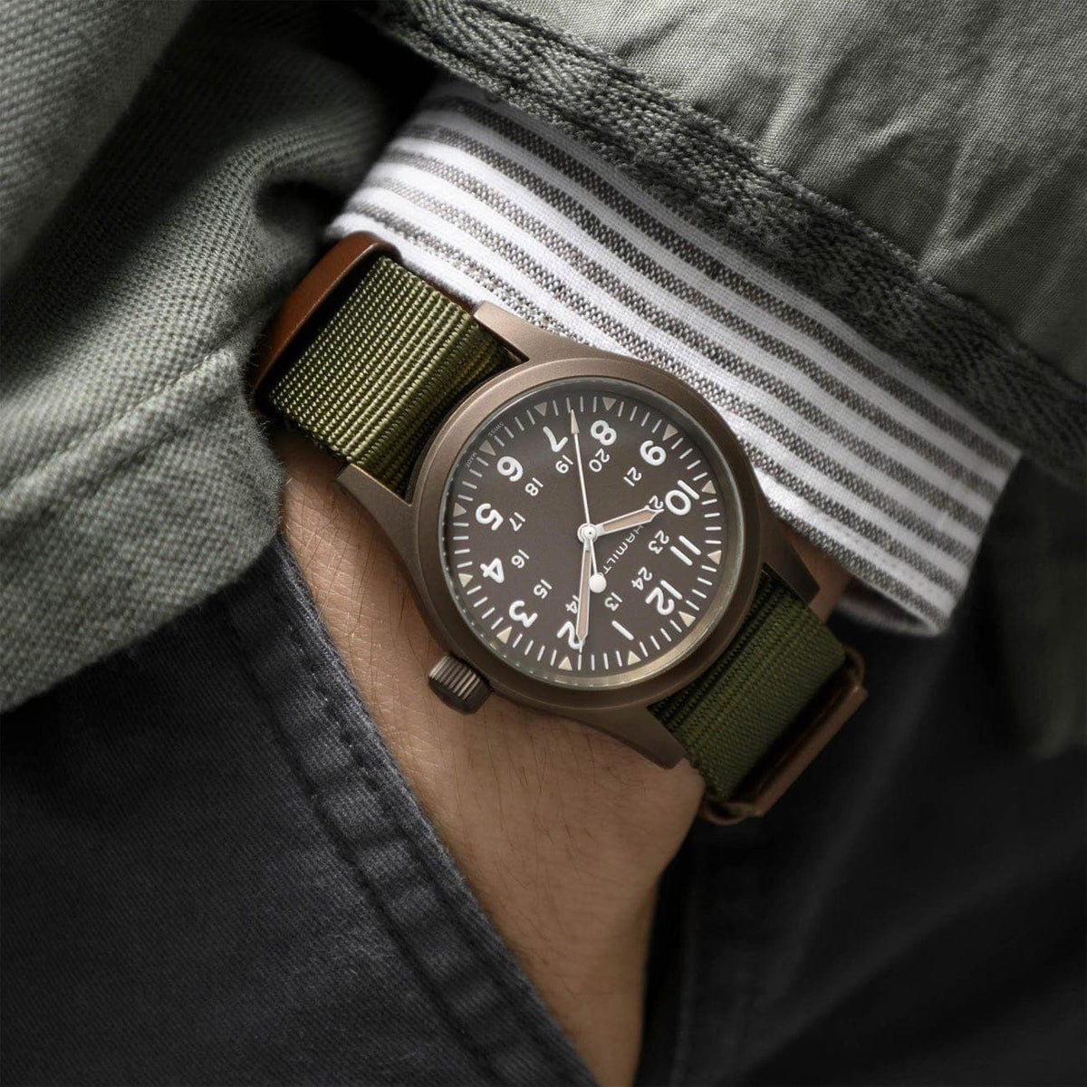 Hamilton Watches - Khaki Field Mechanical | Manfredi Jewels