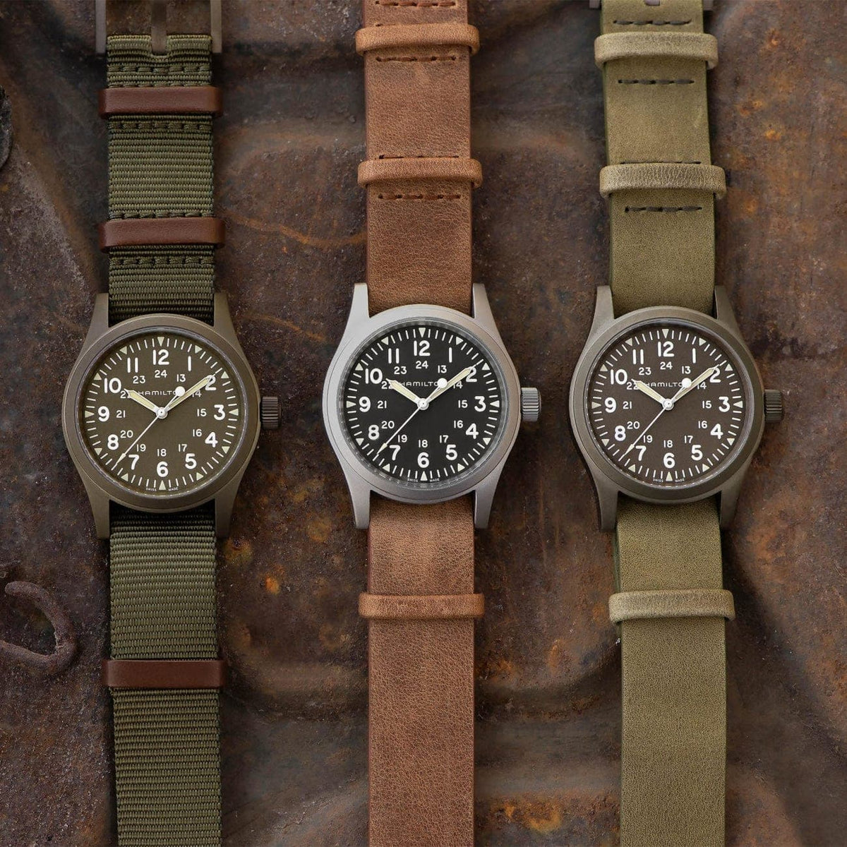 Hamilton Watches - Khaki Field Mechanical | Manfredi Jewels