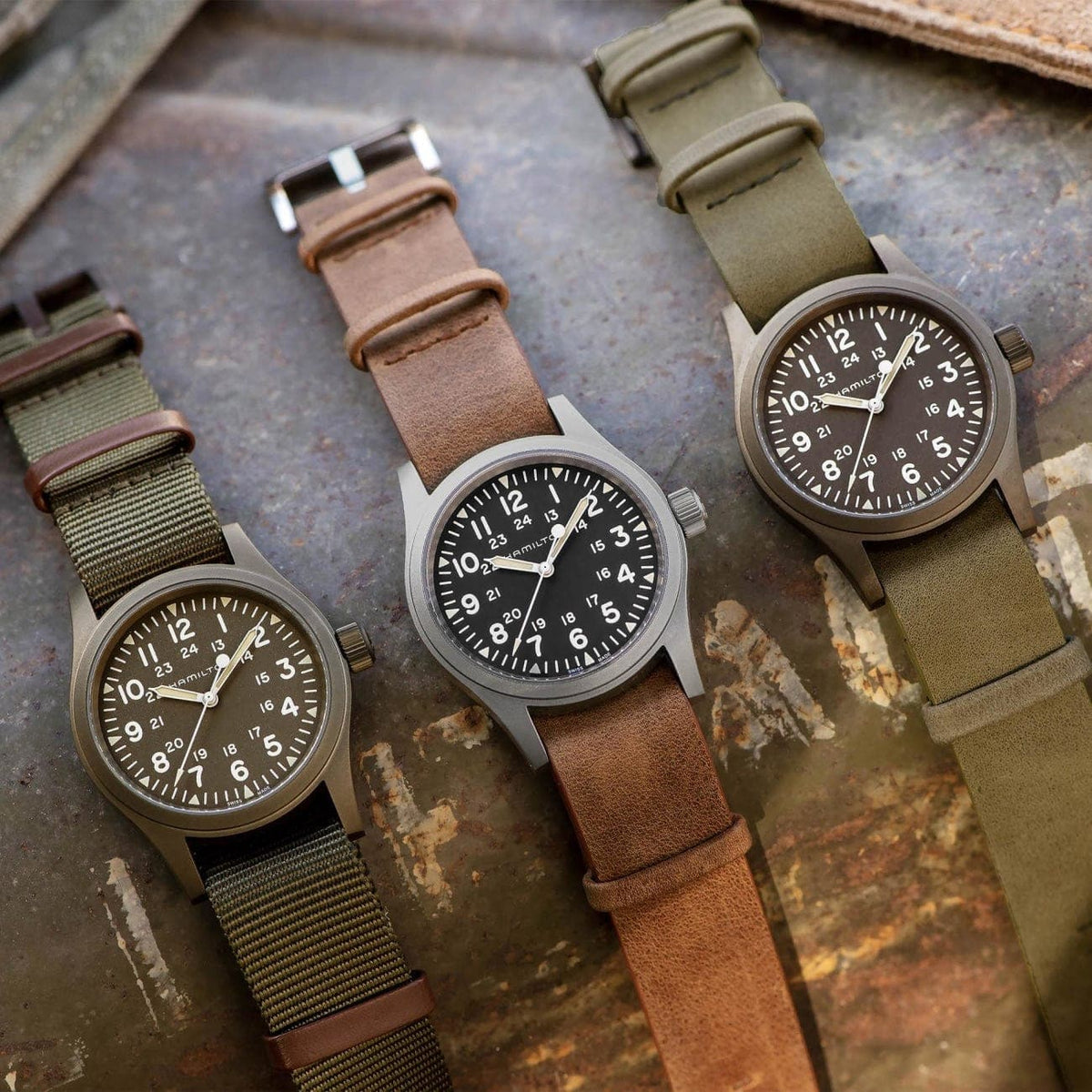 Hamilton Watches - Khaki Field Mechanical | Manfredi Jewels