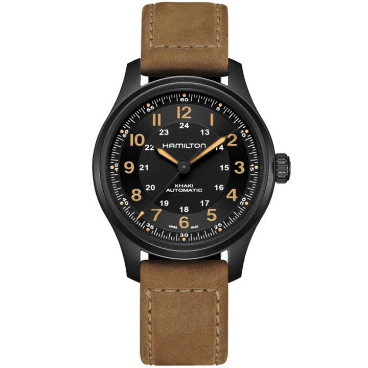Hamilton Watches - Khaki Field Titanium Auto | Manfredi Jewels