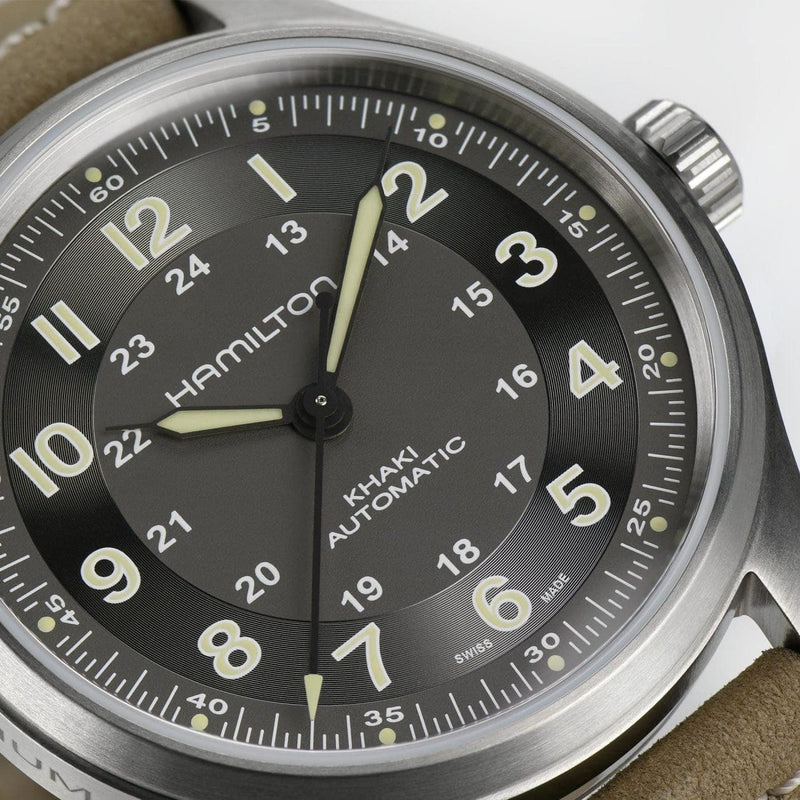 Hamilton Watches - Khaki Field Titanium Auto | Manfredi Jewels