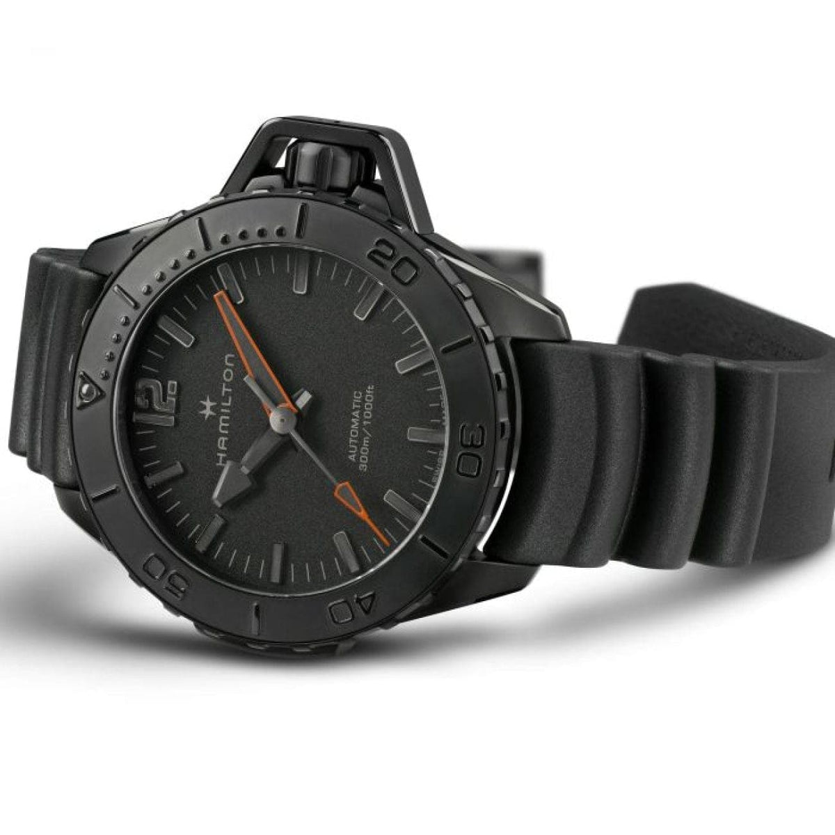 Hamilton New Watches - KHAKI NAVY FROGMAN AUTO | Manfredi Jewels
