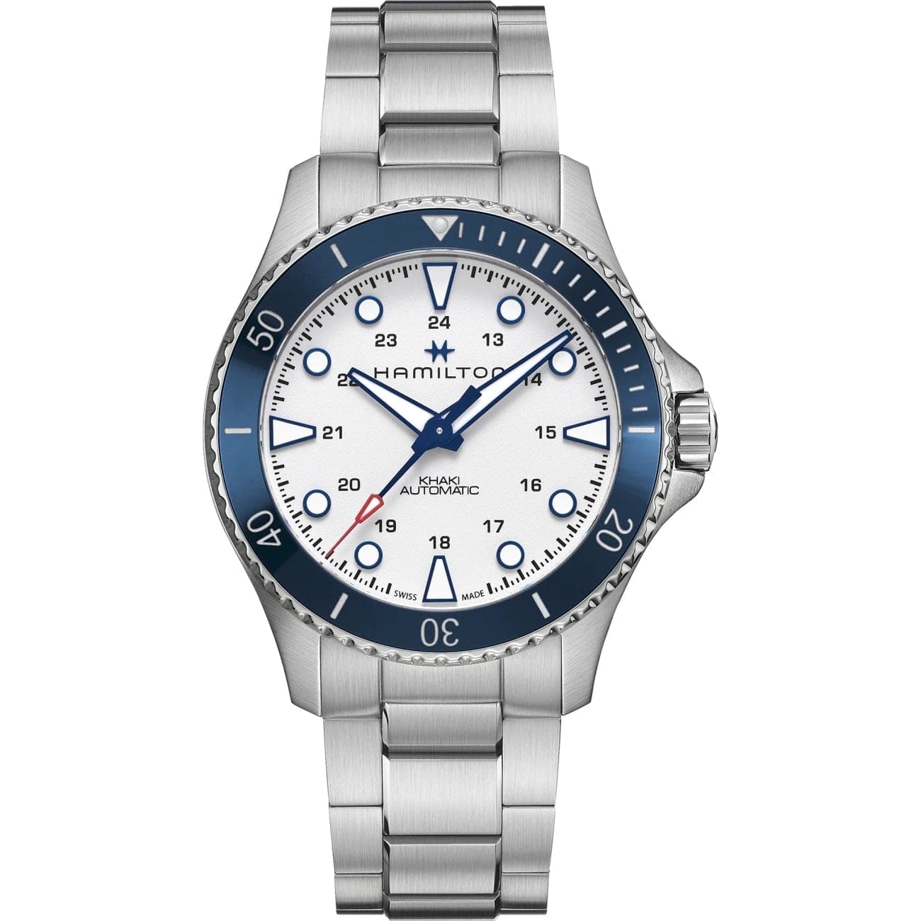 khaki navy scuba hamilton