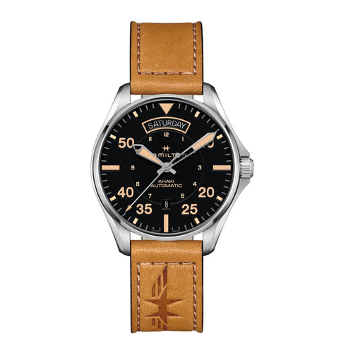 Hamilton Watches - KHAKI PILOT DAY DATE AUTO | Manfredi Jewels