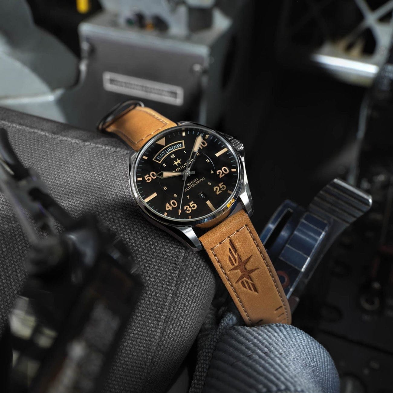 Hamilton Khaki Pilot Day Date Auto - Watches | Manfredi Jewels