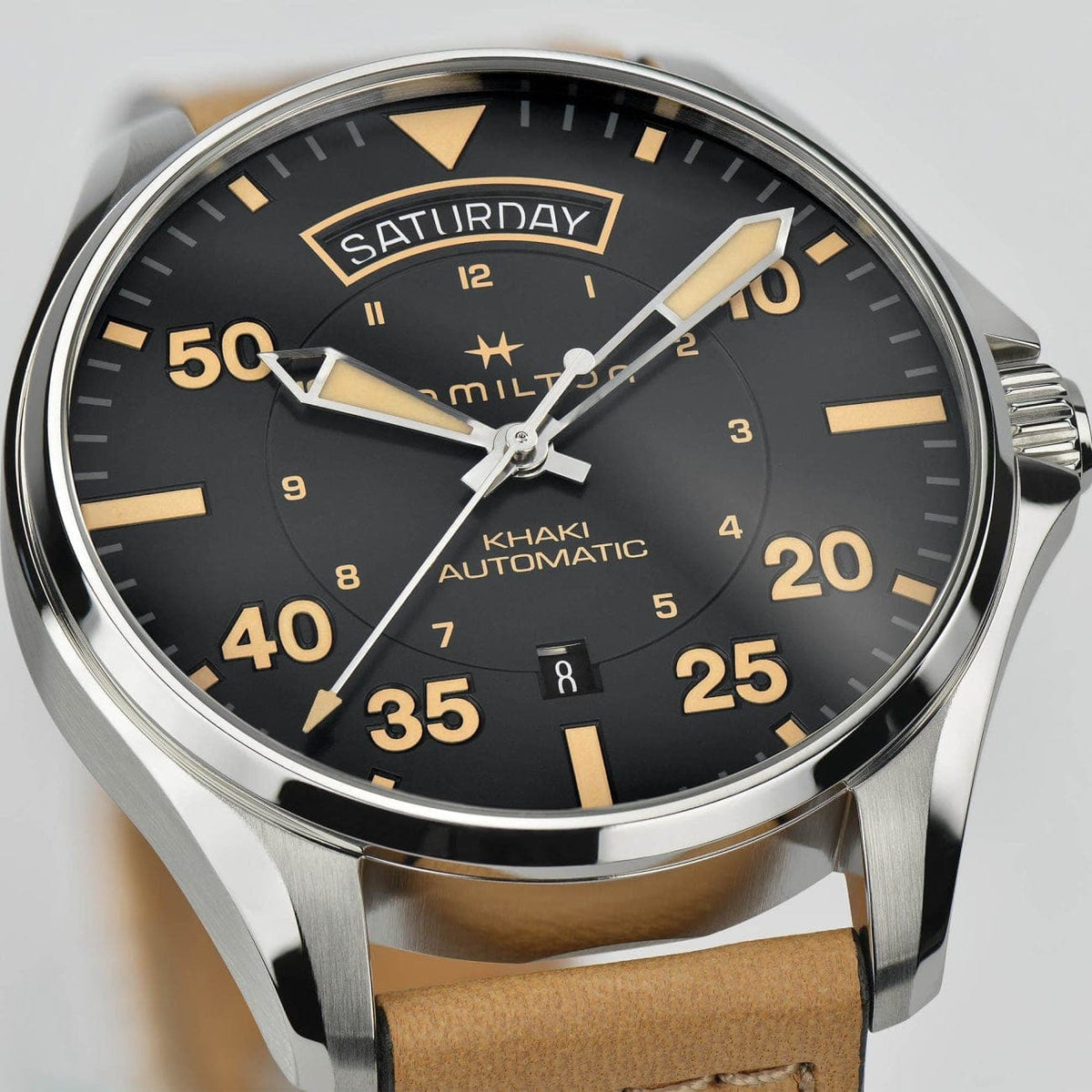 Hamilton Watches - KHAKI PILOT DAY DATE AUTO | Manfredi Jewels