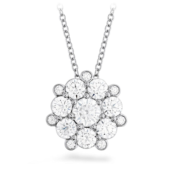 Hearts On Fire Jewelry - Beloved Cluster Diamond Pendant | Manfredi Jewels
