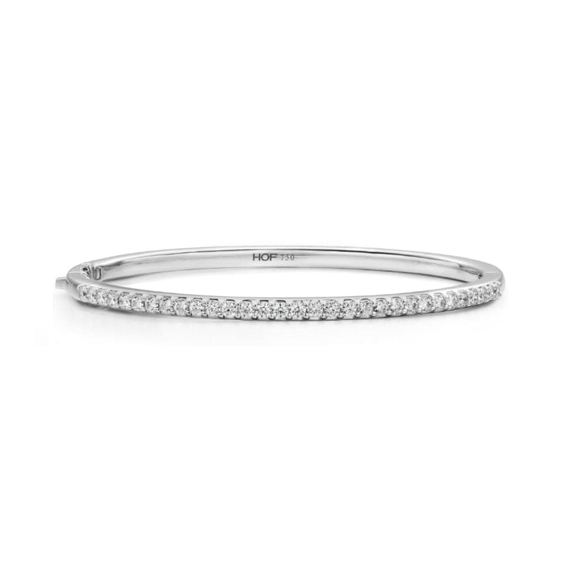 Hearts On Fire Jewelry - CLASSIC PRONG SET DIAMOND BANGLE | Manfredi Jewels