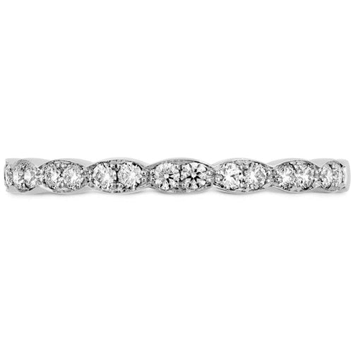 Hearts On Fire Jewelry - LORELEI FLORAL DIAMOND BAND | Manfredi Jewels