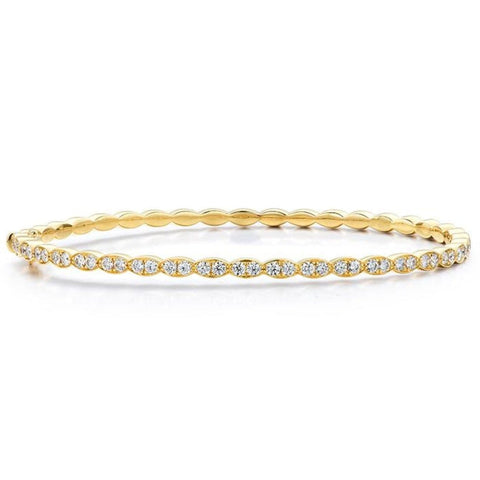 Lorelei Floral Diamond Bangle