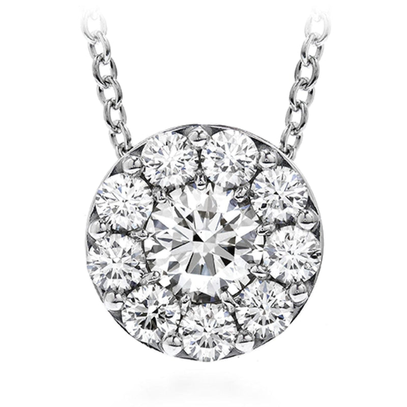 Hearts On Fire Jewelry - Small Fulfillment Pendant Necklace 0.50 | Manfredi Jewels