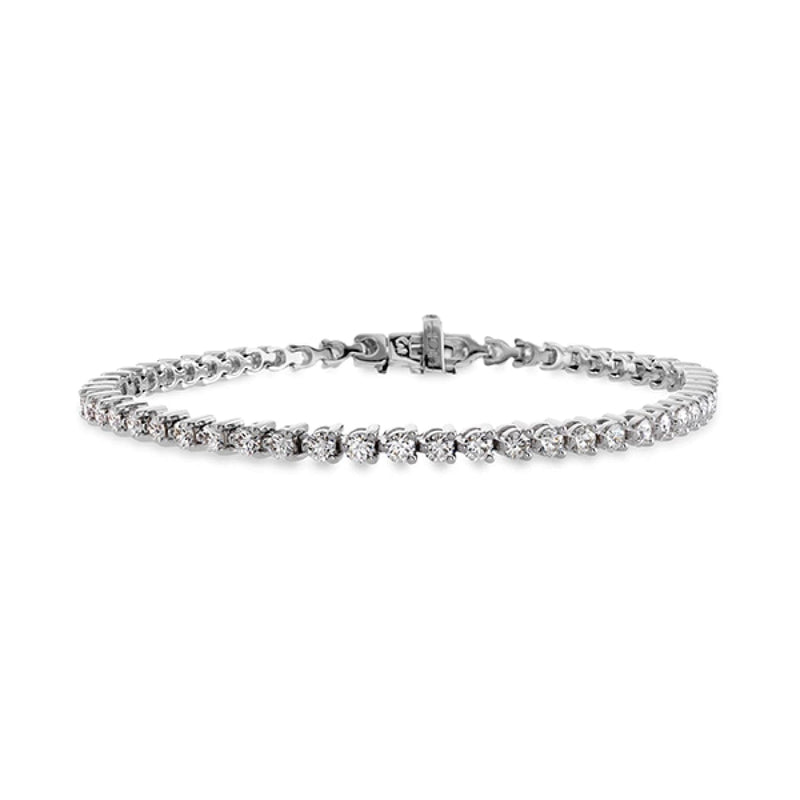 Hearts On Fire Jewelry - Temptation Three - Prong Bracelet | Manfredi Jewels