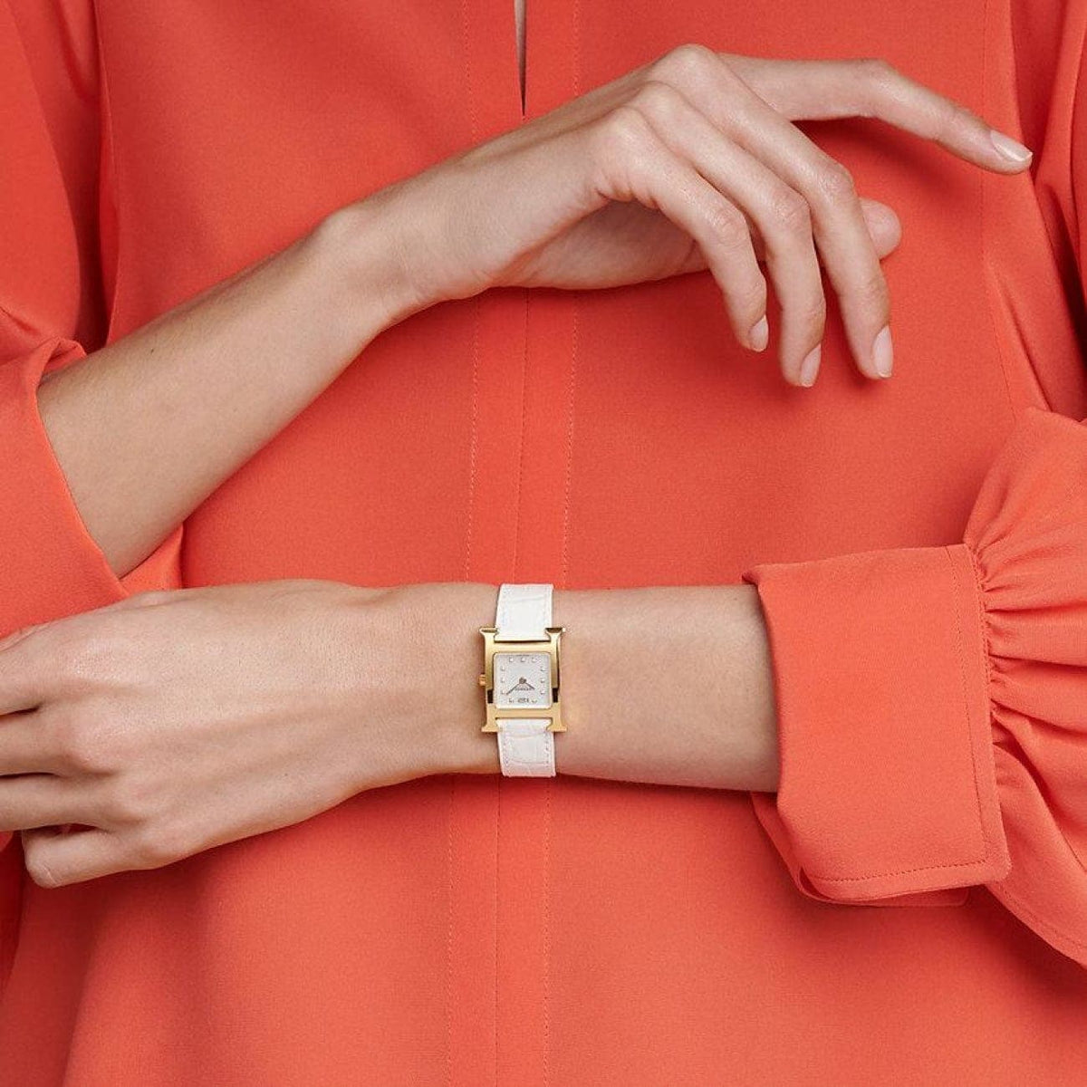Hermès New Watches - Heure H watch 21 x 21 mm | Manfredi Jewels