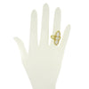 Lauren K Jewelry - MOONSTONE AND DIAMOND YELLOW GOLD RING | Manfredi Jewels