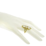 Lauren K Jewelry - MOONSTONE AND DIAMOND YELLOW GOLD RING | Manfredi Jewels