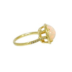 Lauren K Jewelry - Opal & Diamond Yellow Gold Ring | Manfredi Jewels