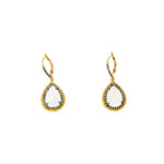 Lauren K Jewelry - Pear shaped Moonstone Drop Earrings | Manfredi Jewels