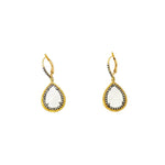 Lauren K Jewelry - Pear shaped Moonstone Drop Earrings | Manfredi Jewels