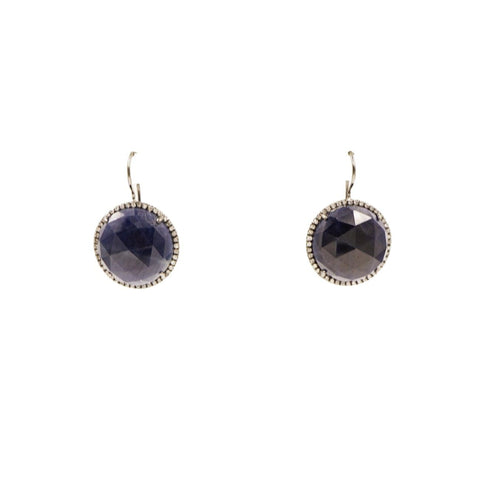 Sapphire & Diamond Earrings