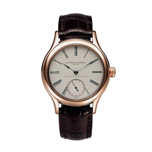 Laurent Ferrier Watches - RED GOLD CASE – IVORY ENEMAL GRAND FEU DIAL (Pre - Order) | Manfredi Jewels