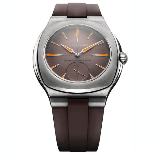 Laurent Ferrier Watches - STAINLESS STEEL – BROWN GRADIENT OPALIN DIAL | Manfredi Jewels