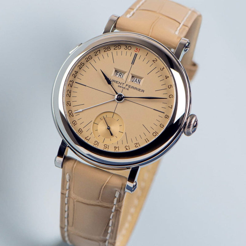 Laurent Ferrier Watches - STAINLESS STEEL CASE – “VINTAGE” DIAL | Manfredi Jewels
