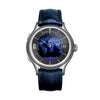 Laurent Ferrier Watches - WHITE GOLD CASE – CHAMPLEVÉ BLUE ENAMEL CENTRE | Manfredi Jewels