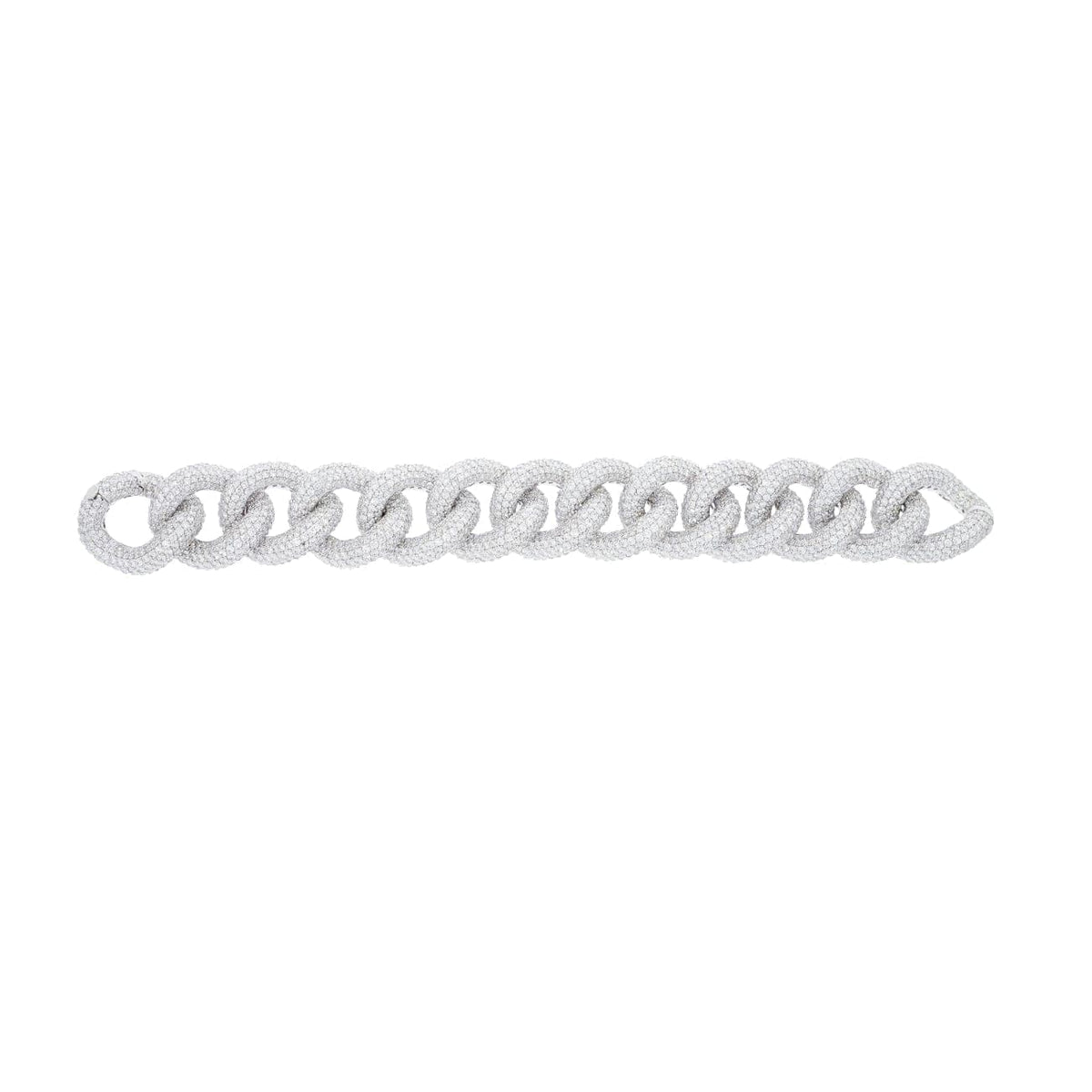 Leo Pizzo Jewelry - Leo Pizzo Figaro Pave Diamond Bracelet | Manfredi Jewels