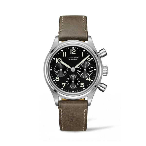 Longines Watches - Avigation Bigeye 41MM Chronograph | Manfredi Jewels