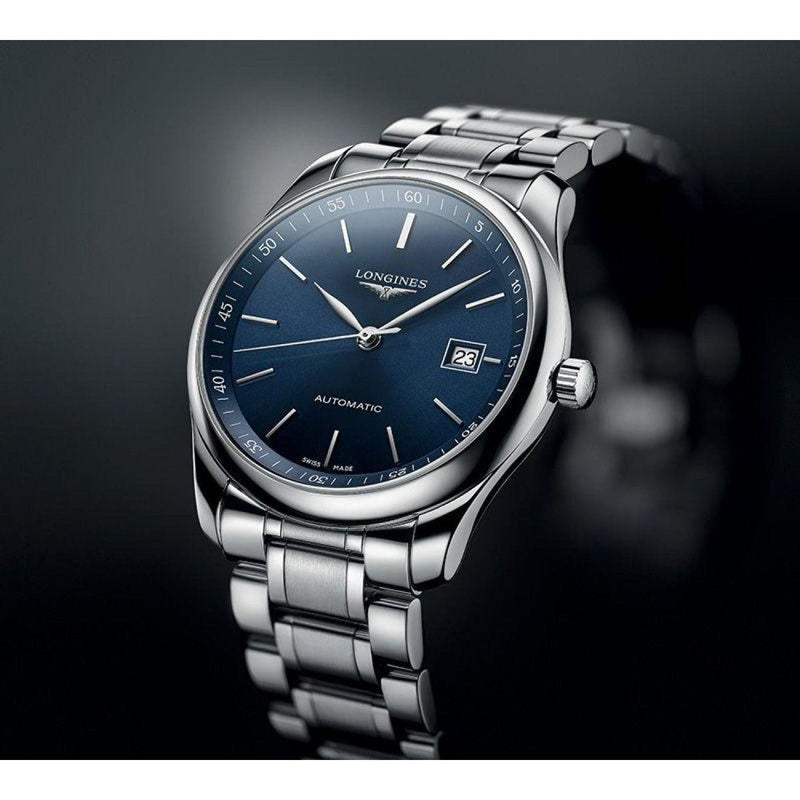 Longines Watches - Master Collection 40MM Blue Dial Automatic | Manfredi Jewels