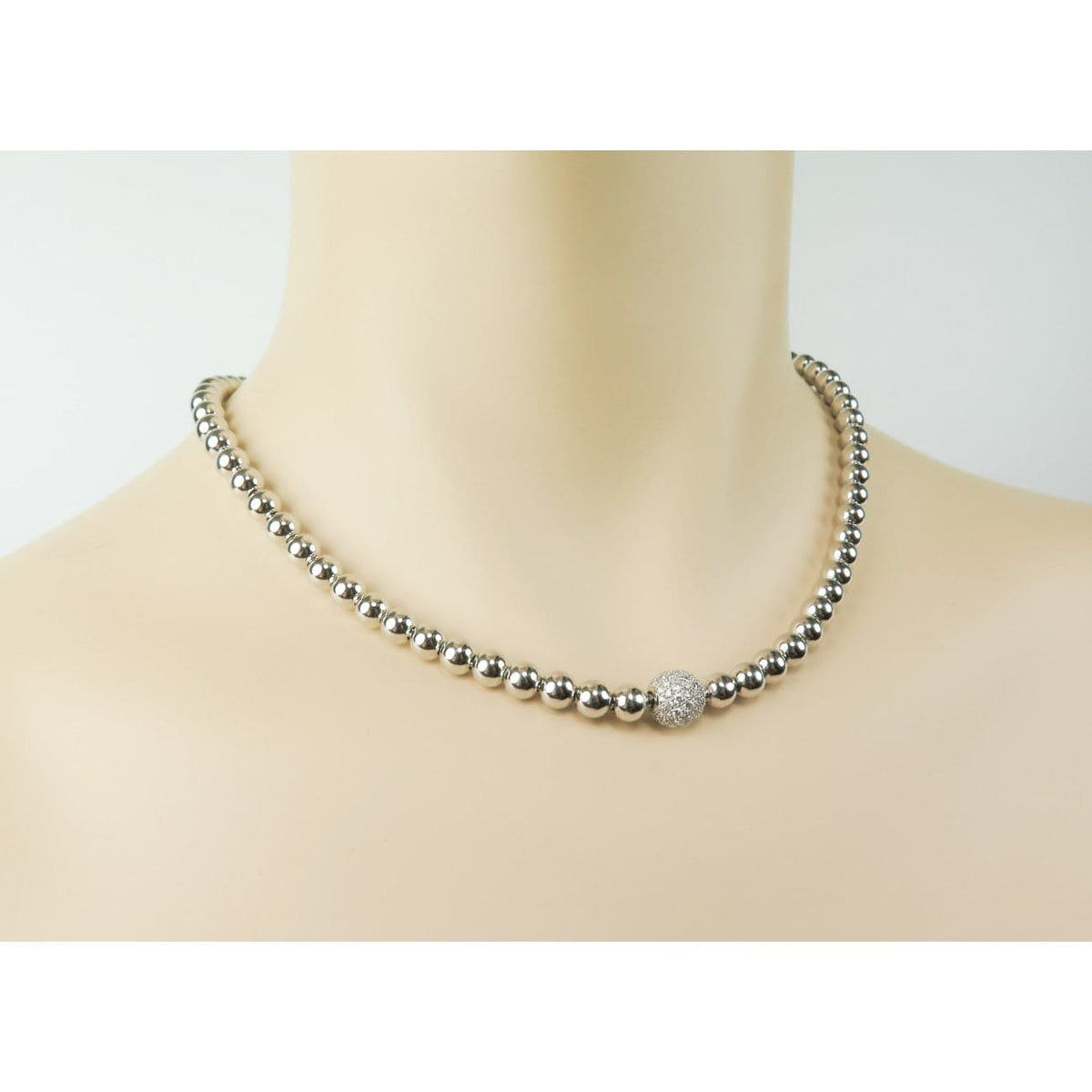 Louis Fiessler Jewelry - 18k White Gold Necklace by Louis Fiessler | Manfredi Jewels