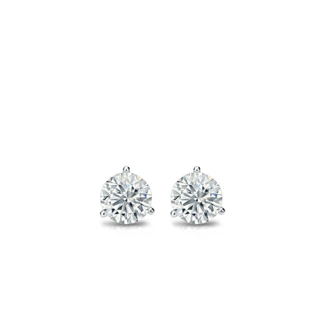 0.41CT ROUND DIAMOND STUDS