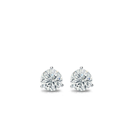 0.49CT ROUND DIAMOND STUDS