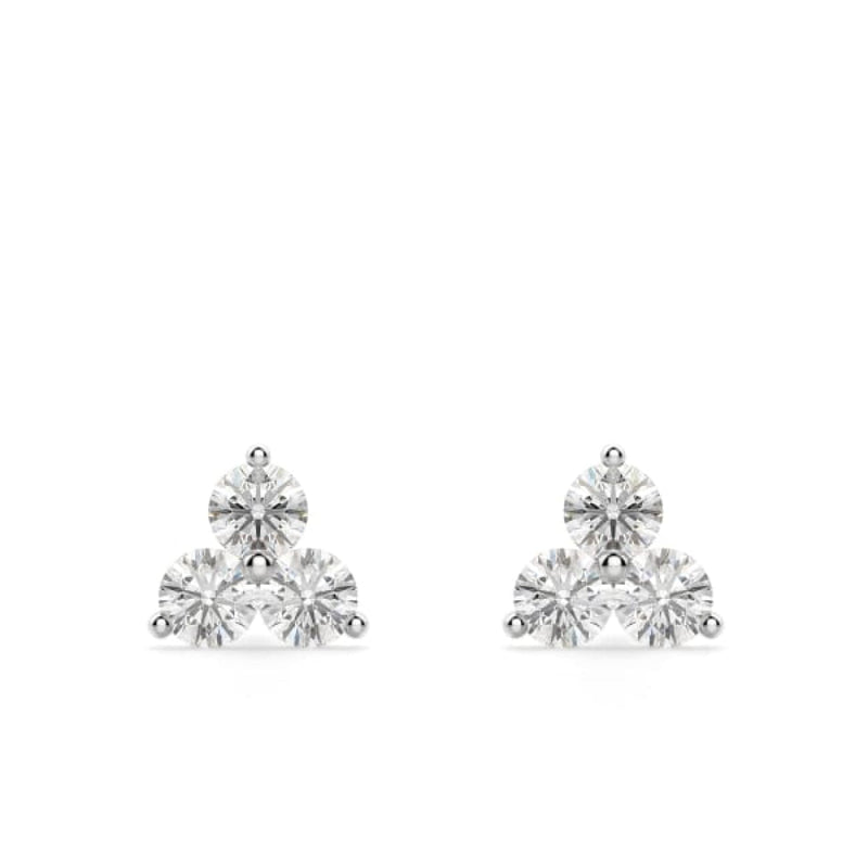 Manfredi Jewels Jewelry - 1.23CT DIAMOND CLUSTER STUDS | Manfredi Jewels