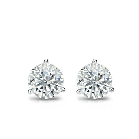 1.26ct Diamond Stud Earrings