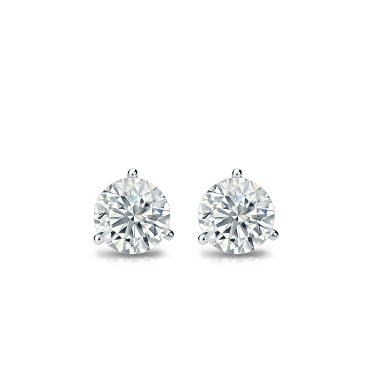 Manfredi Jewels Jewelry - 1.40CT ROUND DIAMOND STUDS | Manfredi Jewels