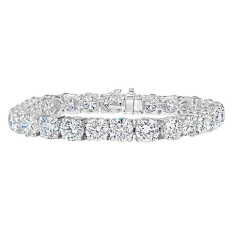 16.23CTW DIAMOND TENNIS BRACELET