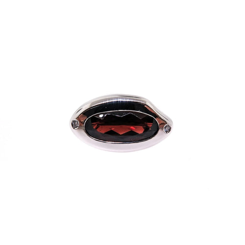 Manfredi Jewels Jewelry - 18K Garnet Ring