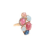 Manfredi Jewels Jewelry - 18k Rose Gold Multi - color Ring