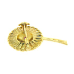 Manfredi Jewels Jewelry - 18k Sunflower Brooch