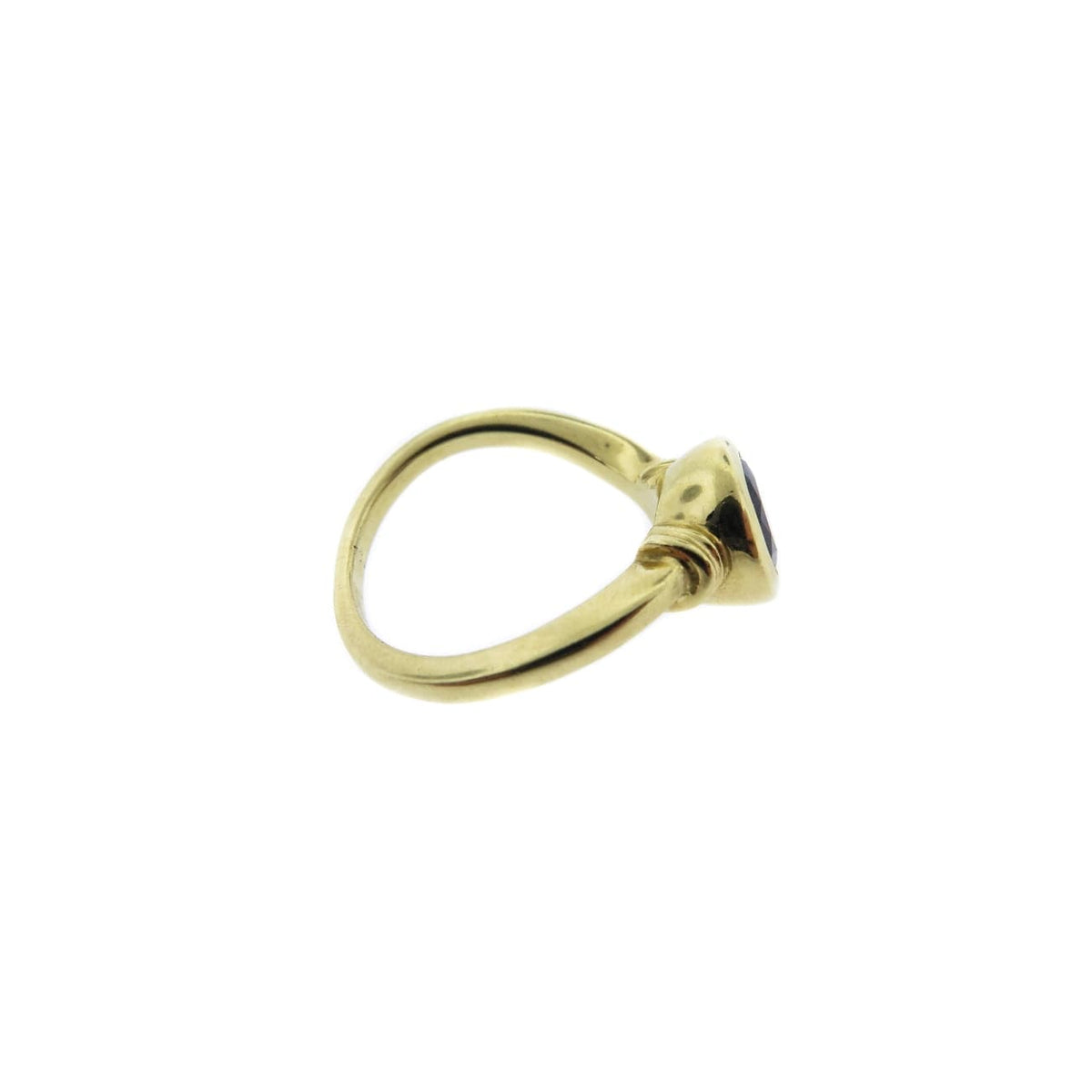 Manfredi Jewels Jewelry - 18K Yellow Gold Garnet Ring | Manfredi Jewels