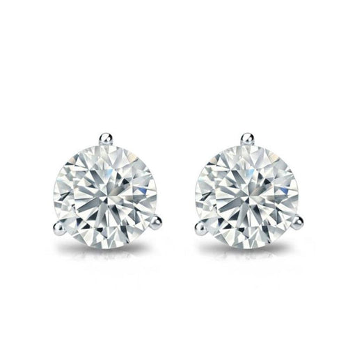 Manfredi Jewels Jewelry - 2.01ct Princess Cut Stud Earrings