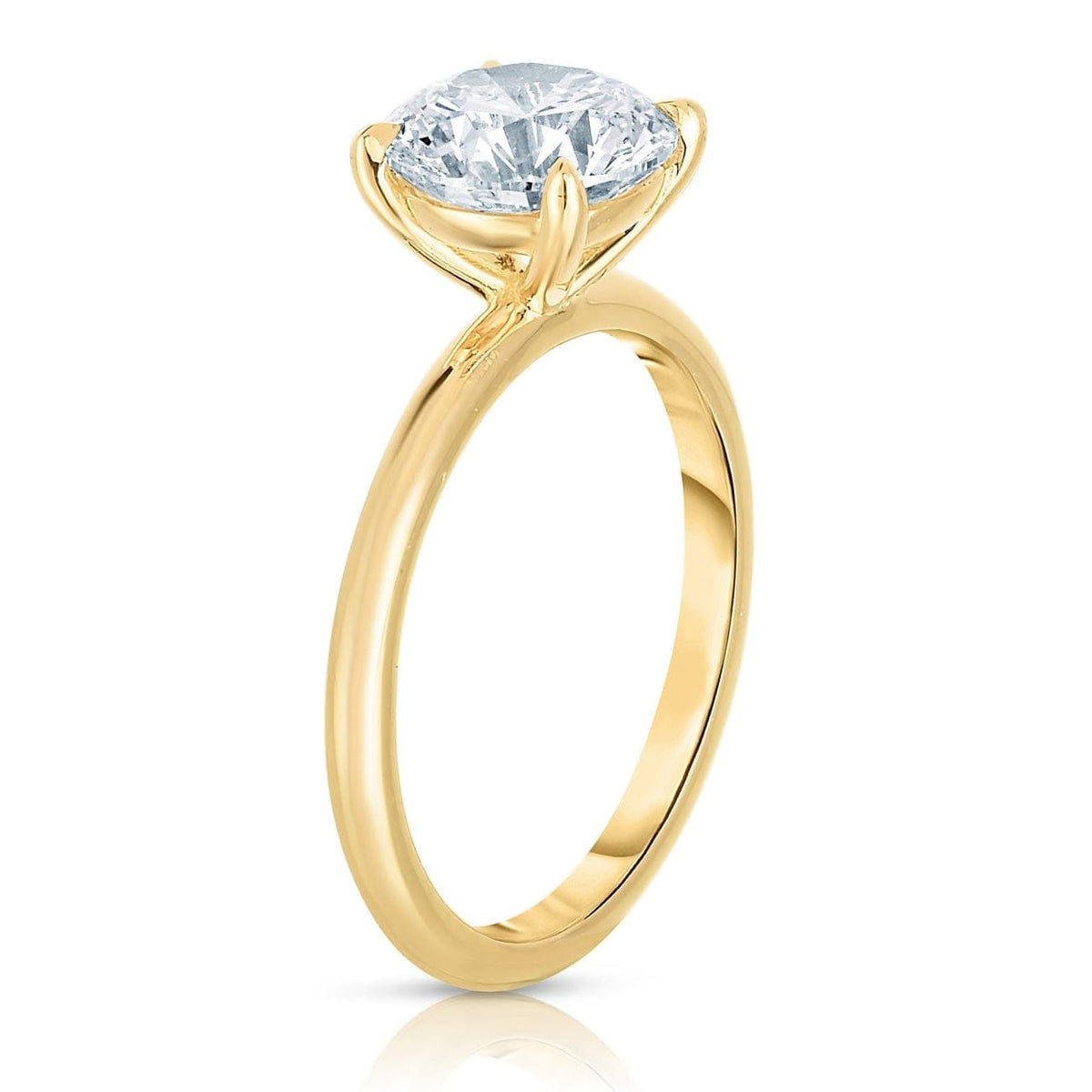 Manfredi Jewels Engagement - 2.04Ct Round Cut Engagement Ring | Manfredi Jewels