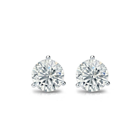 2.04CT ROUND DIAMOND STUDS